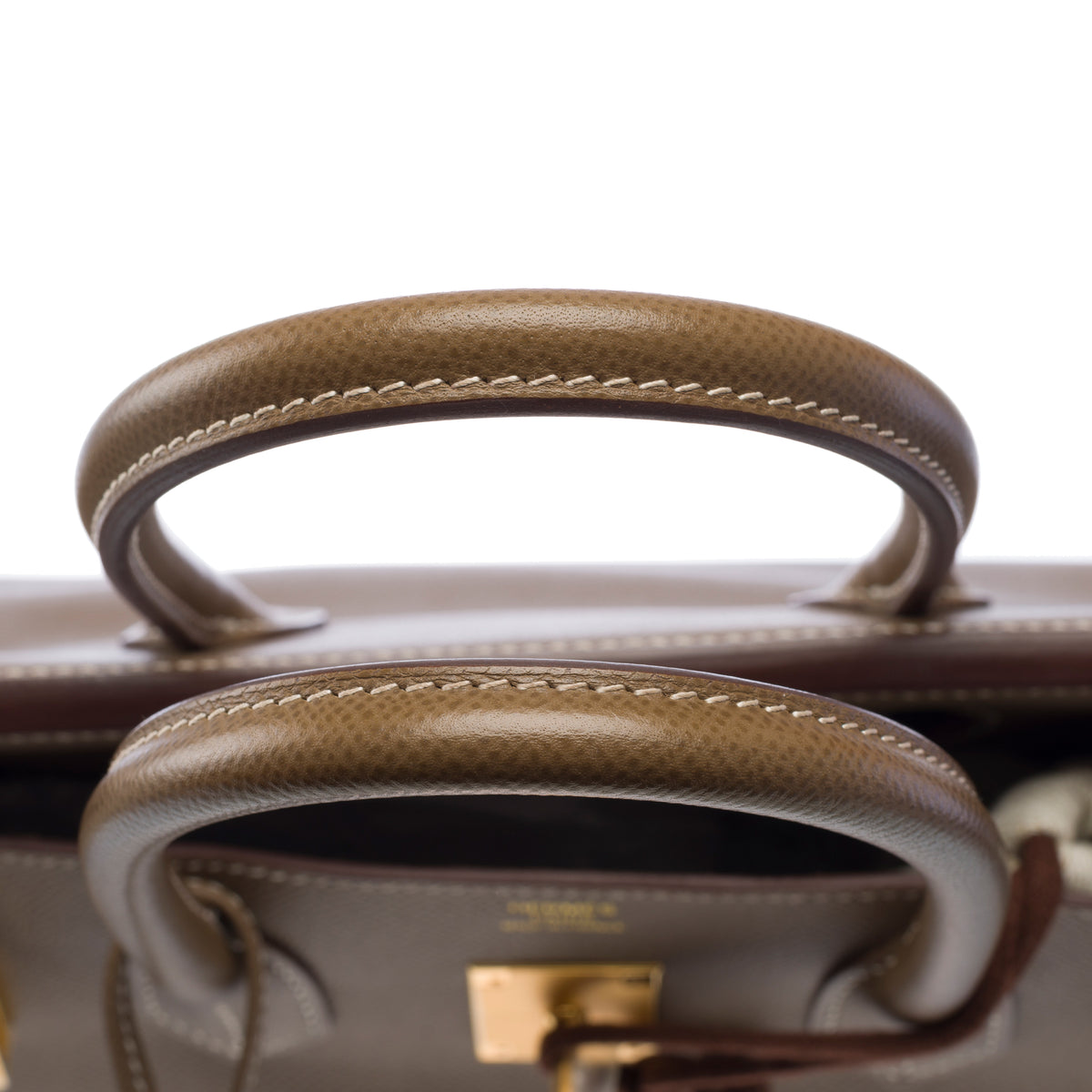 Sac HERMES Birkin 30 en Cuir Étoupe - 104052