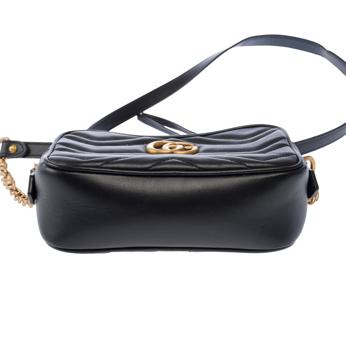 Sac GUCCI Marmont en Cuir Noir - 104055