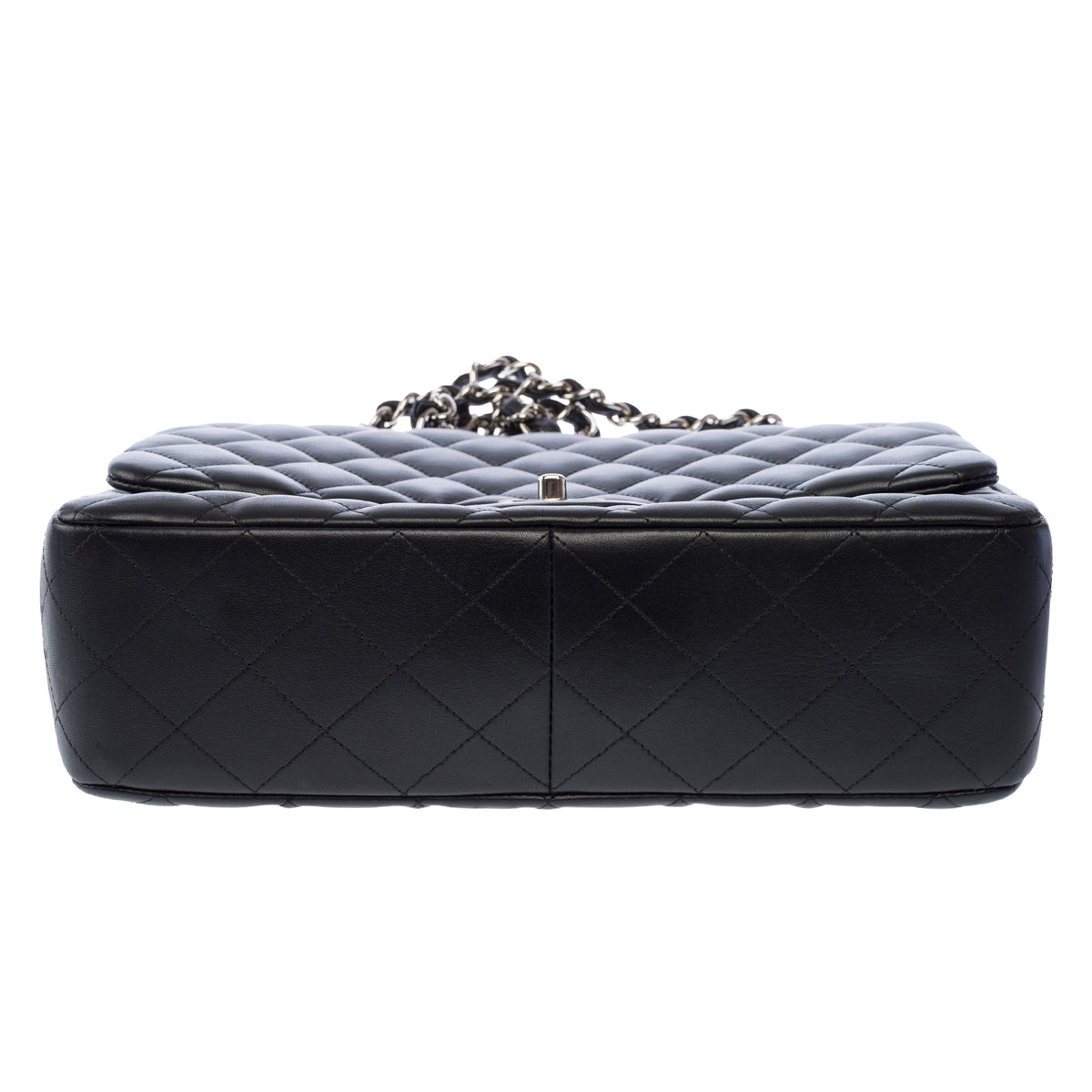 Sac CHANEL Timeless/Classique en Cuir Noir - 104058