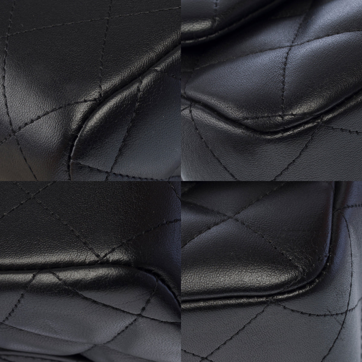 Sac CHANEL Timeless/Classique en Cuir Noir - 104058