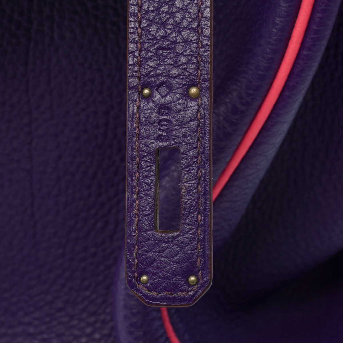 Sac HERMES Birkin 35 en Cuir Violet - 104062