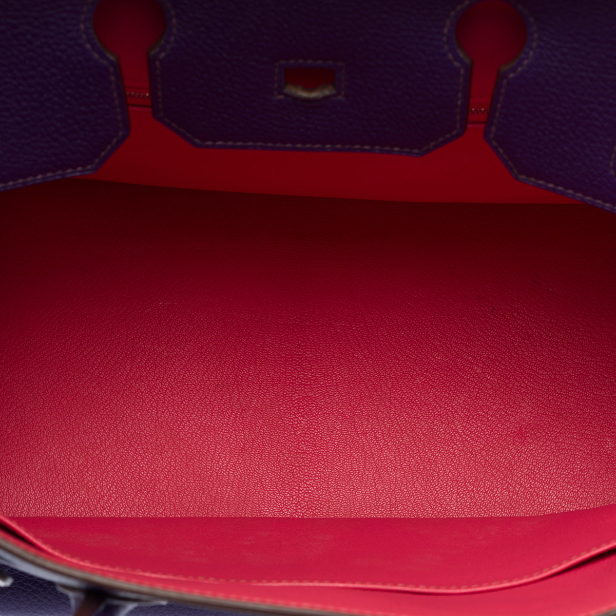 Sac HERMES Birkin 35 en Cuir Violet - 104062