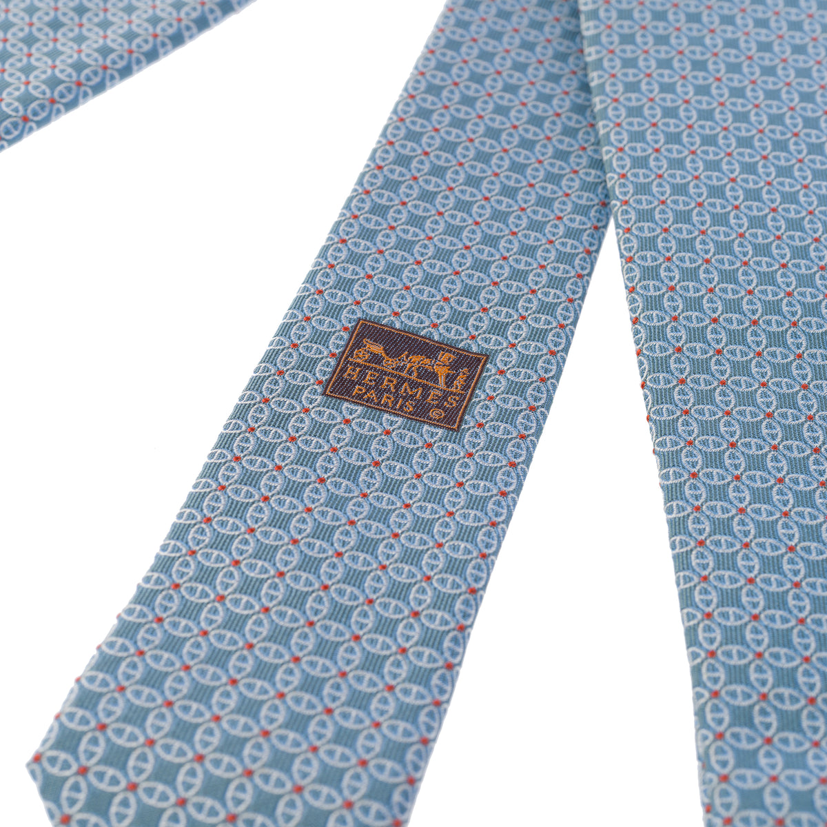 Accessoire HERMES en Soie Bleu - 104071