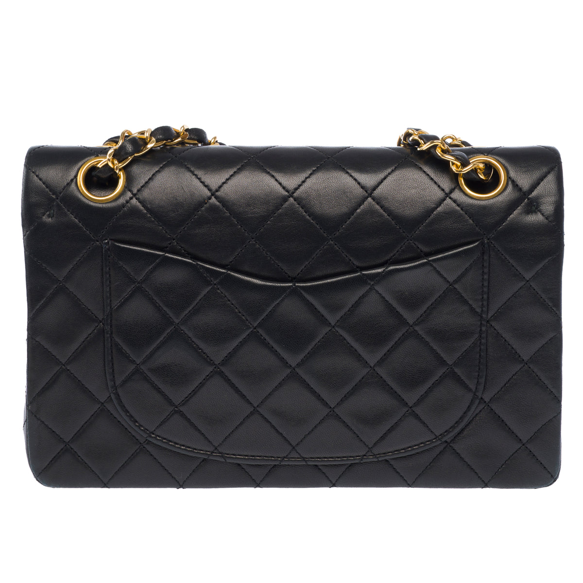 Sac CHANEL Timeless/Classique en Cuir Noir - 104065