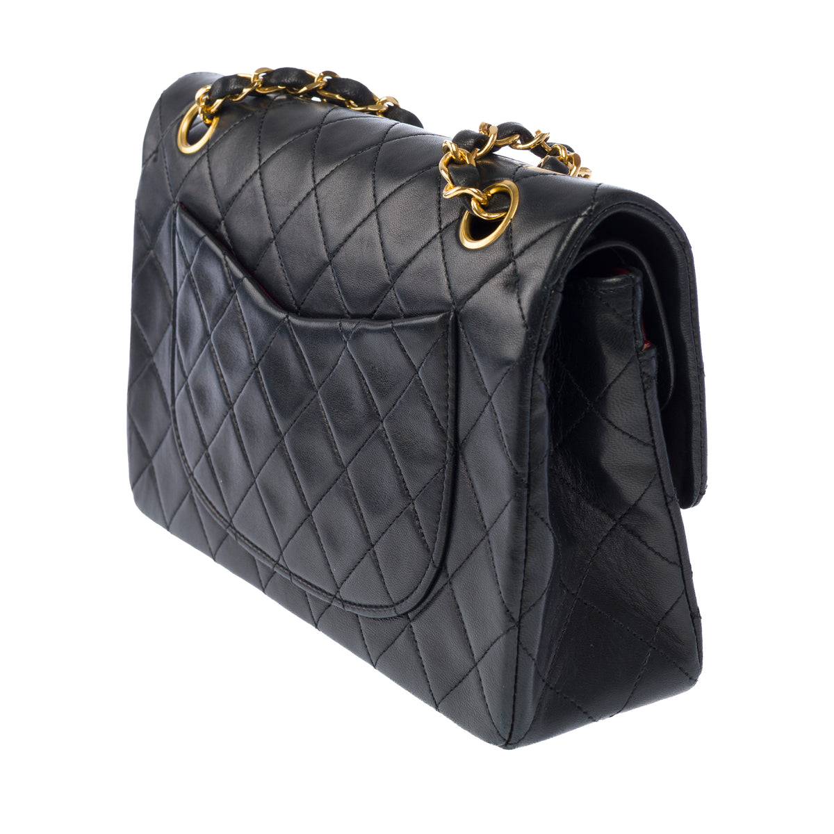 Sac CHANEL Timeless/Classique en Cuir Noir - 104065