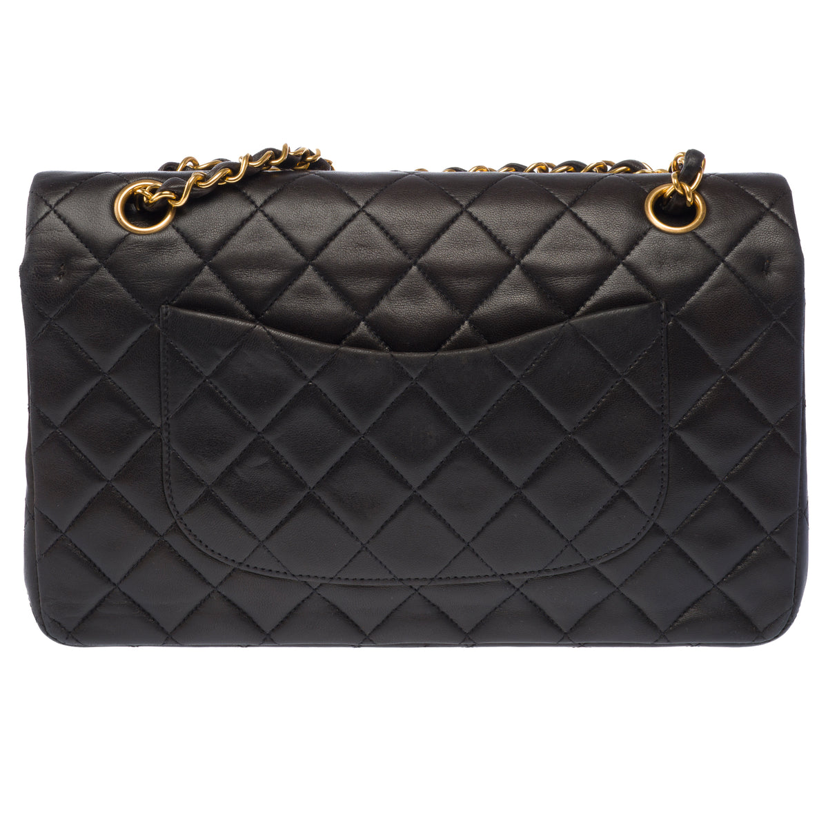 Sac CHANEL Timeless/Classique en Cuir Noir - 104067