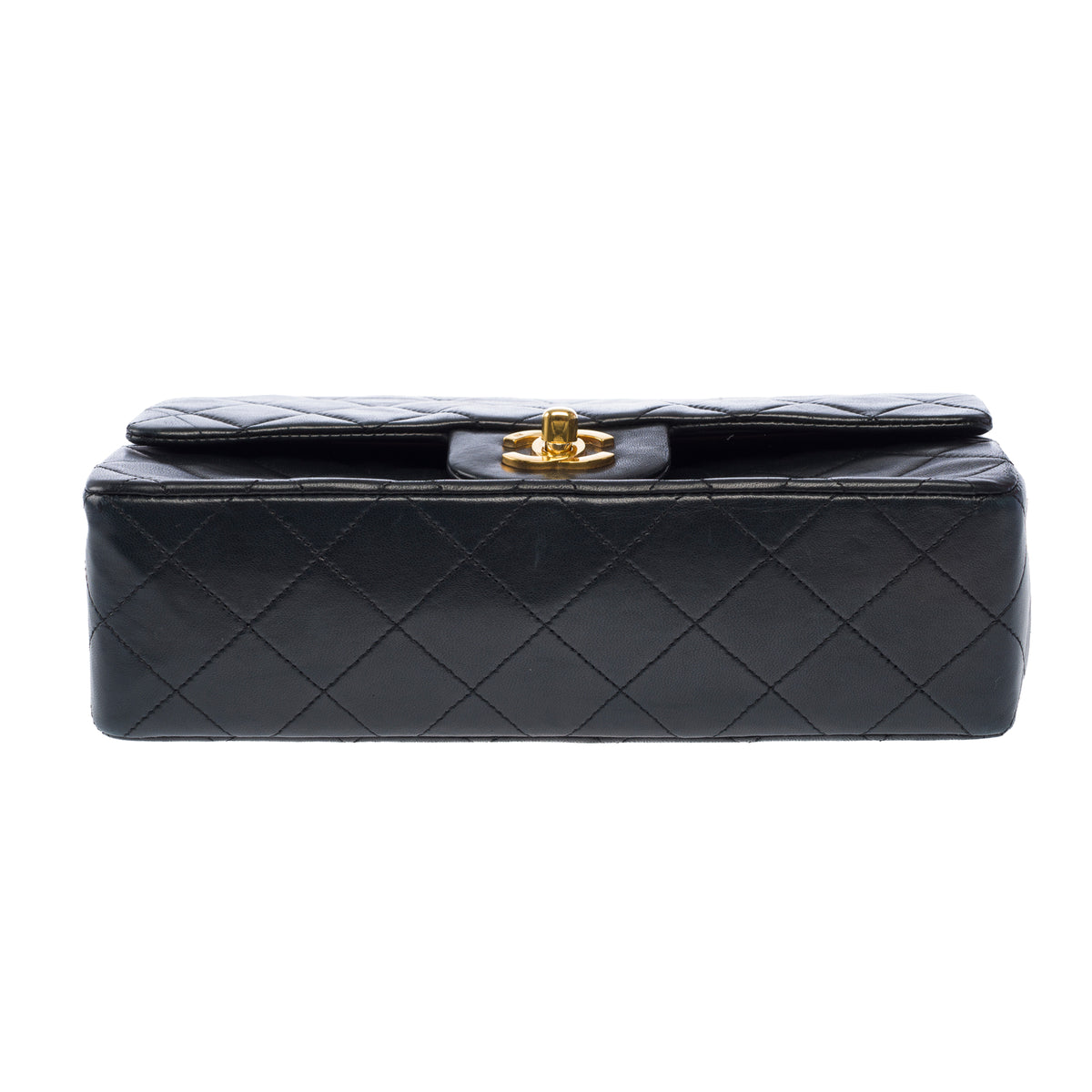 Sac CHANEL Timeless/Classique en Cuir Noir - 104059