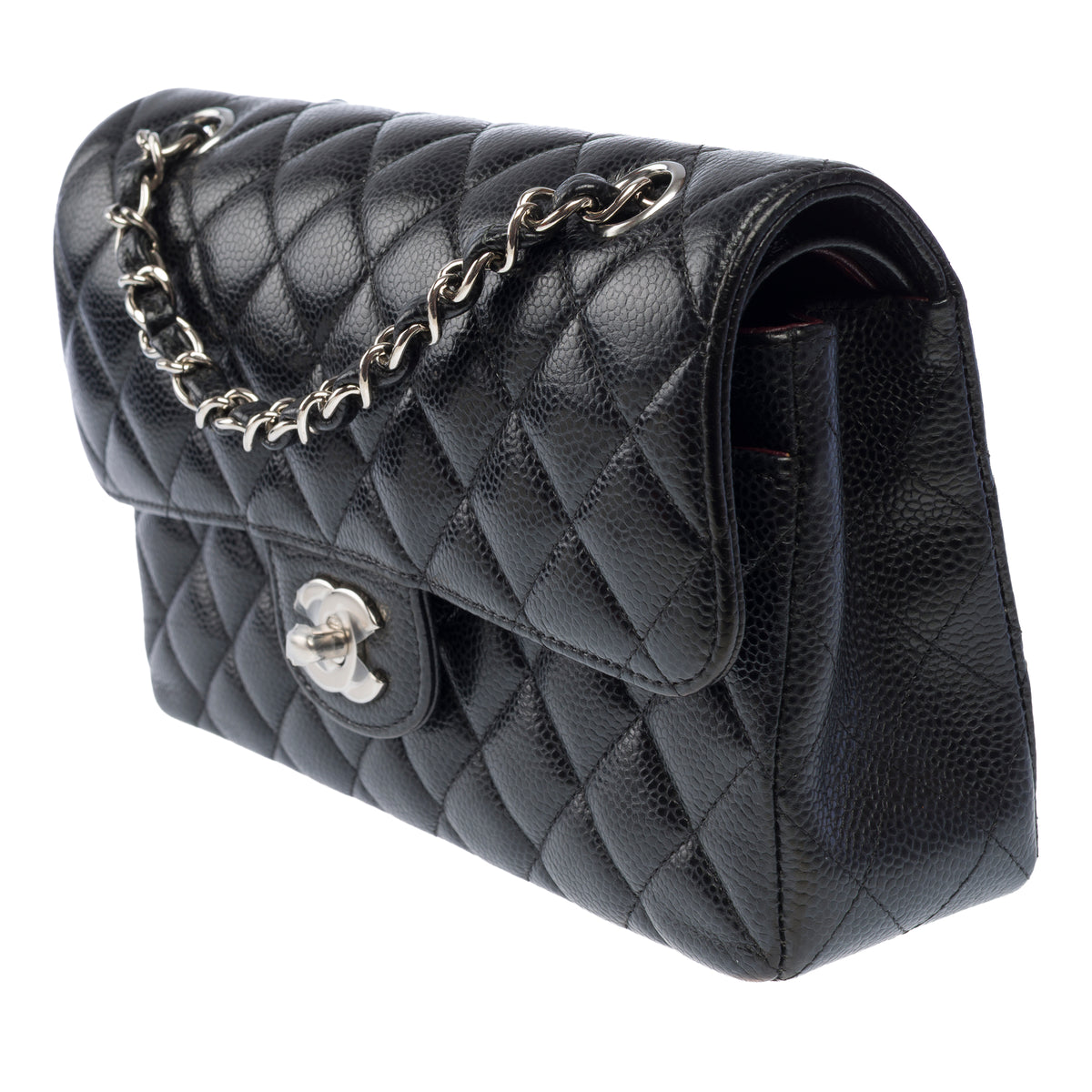 Sac CHANEL Timeless/Classique en Cuir Noir - 104048