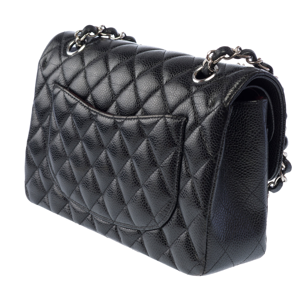 Sac CHANEL Timeless/Classique en Cuir Noir - 104048