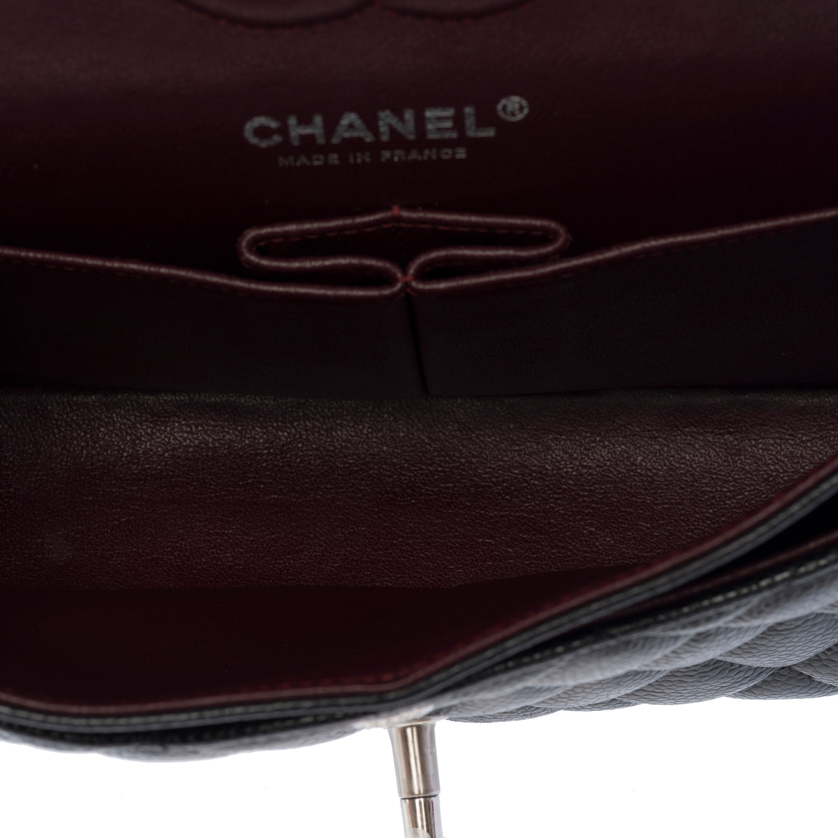 Sac CHANEL Timeless/Classique en Cuir Noir - 104048