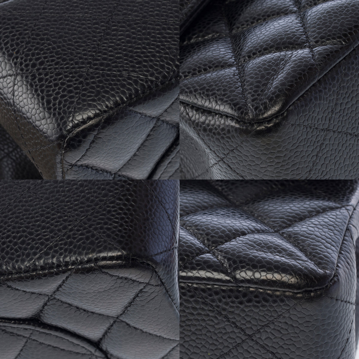 Sac CHANEL Timeless/Classique en Cuir Noir - 104048