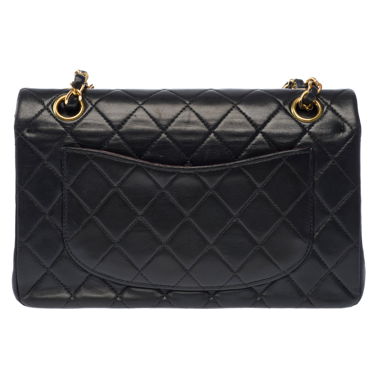 Sac CHANEL Timeless/Classique en Cuir Noir - 104060