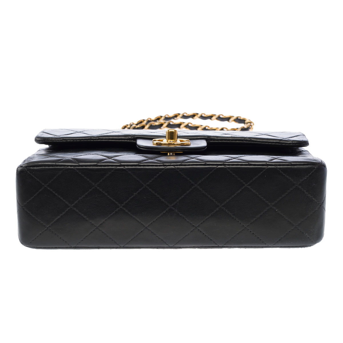 Sac CHANEL Timeless/Classique en Cuir Noir - 104060