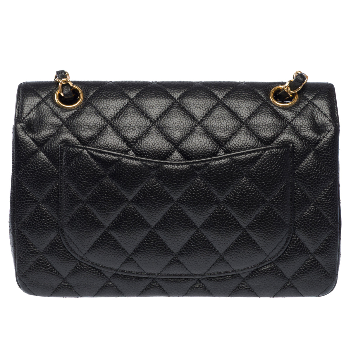 Sac CHANEL Timeless/Classique en Cuir Noir - 104051