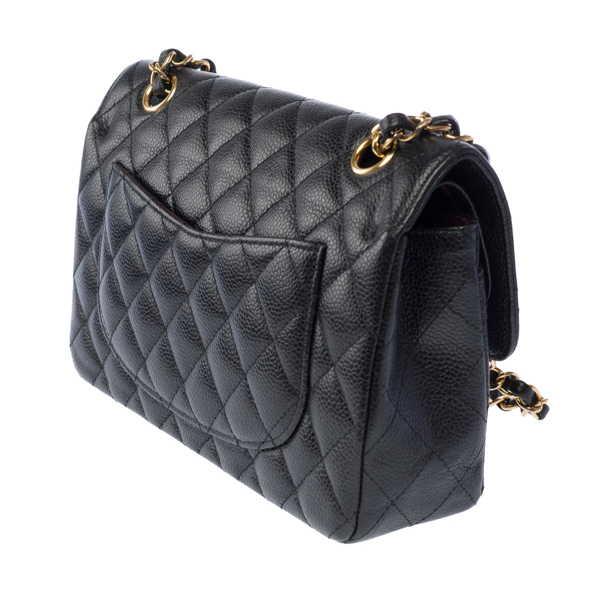 Sac CHANEL Timeless/Classique en Cuir Noir - 104051