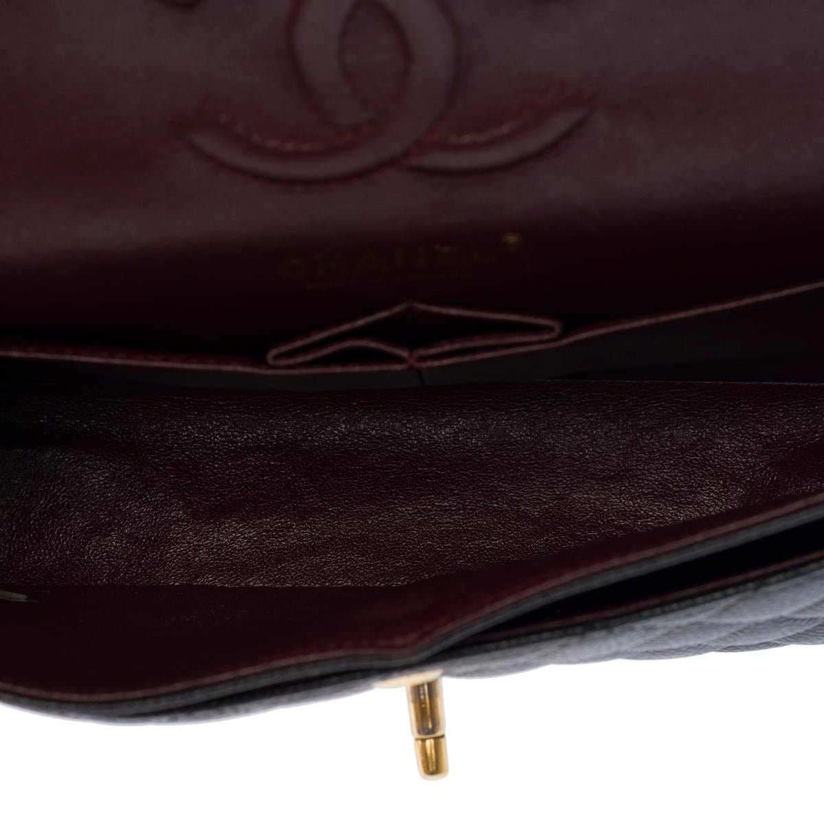 Sac CHANEL Timeless/Classique en Cuir Noir - 104051