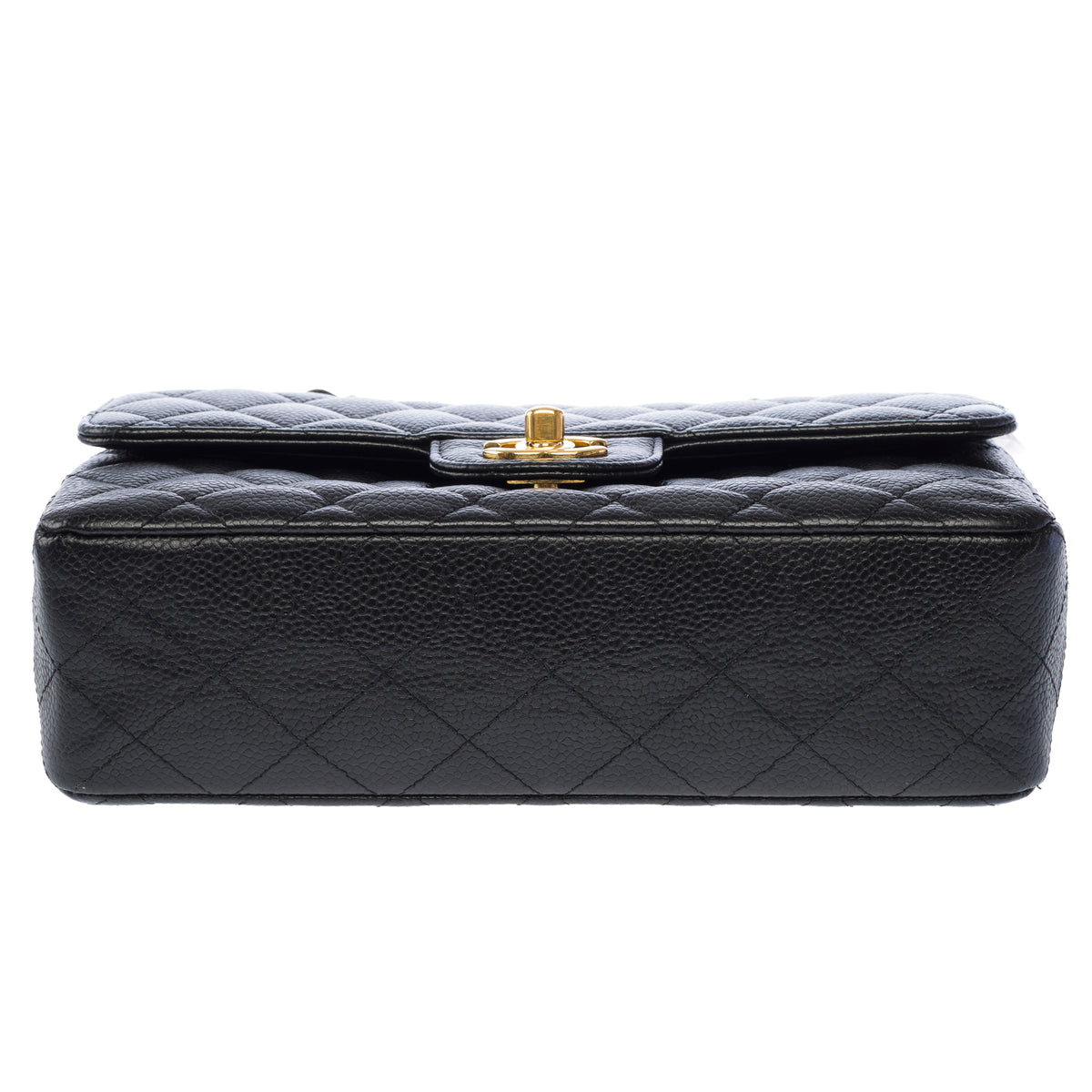 Sac CHANEL Timeless/Classique en Cuir Noir - 104051