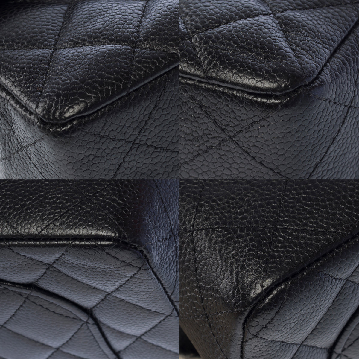 Sac CHANEL Timeless/Classique en Cuir Noir - 104051