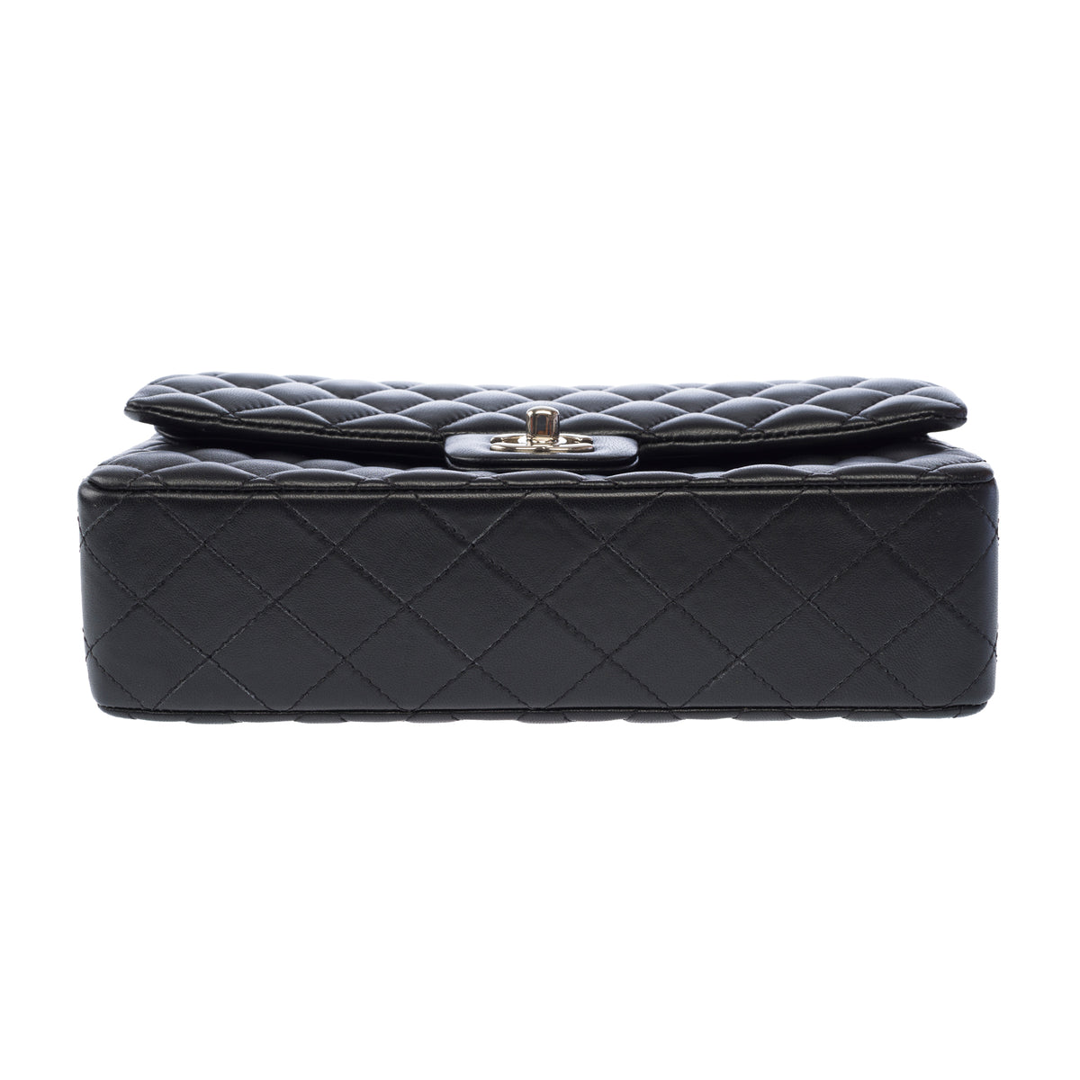 Sac CHANEL Timeless/Classique en Cuir Noir - 104061