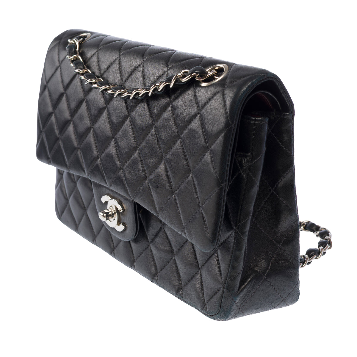 Sac CHANEL Timeless/Classique en Cuir Noir - 104063