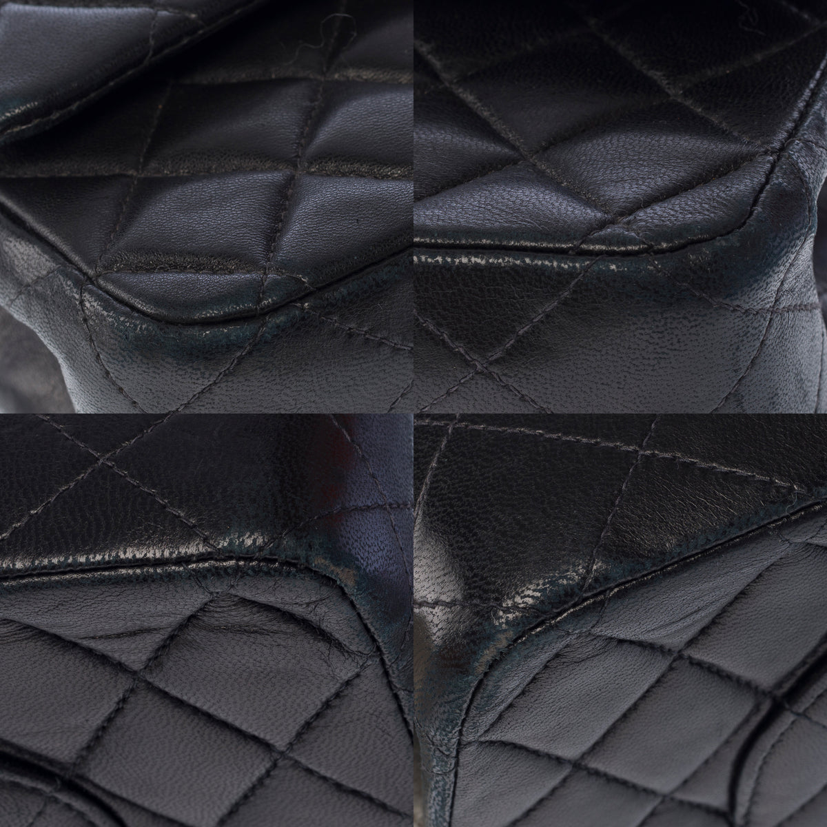 Sac CHANEL Timeless/Classique en Cuir Noir - 104063