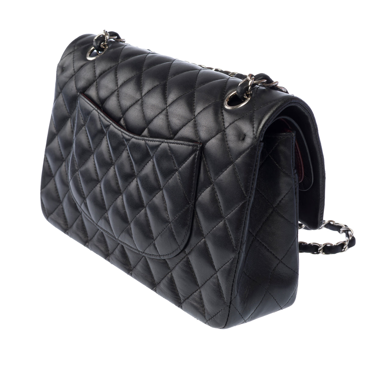 Sac CHANEL Timeless/Classique en Cuir Noir - 104064