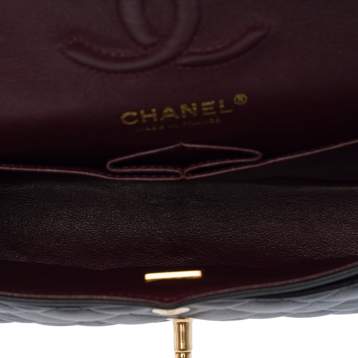 Sac CHANEL Timeless/Classique en Cuir Noir - 104068