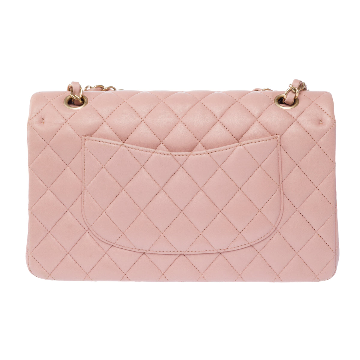 Sac CHANEL Timeless/Classique en Cuir Rose - 104069