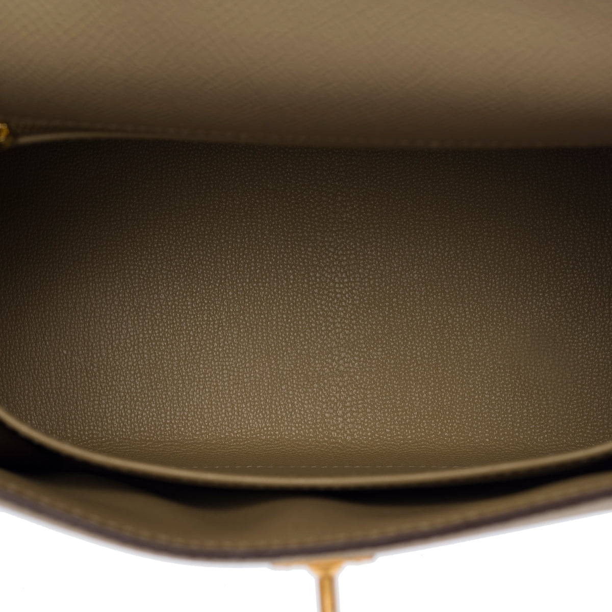 Sac HERMES Kelly 25 en Cuir Beige - 104075