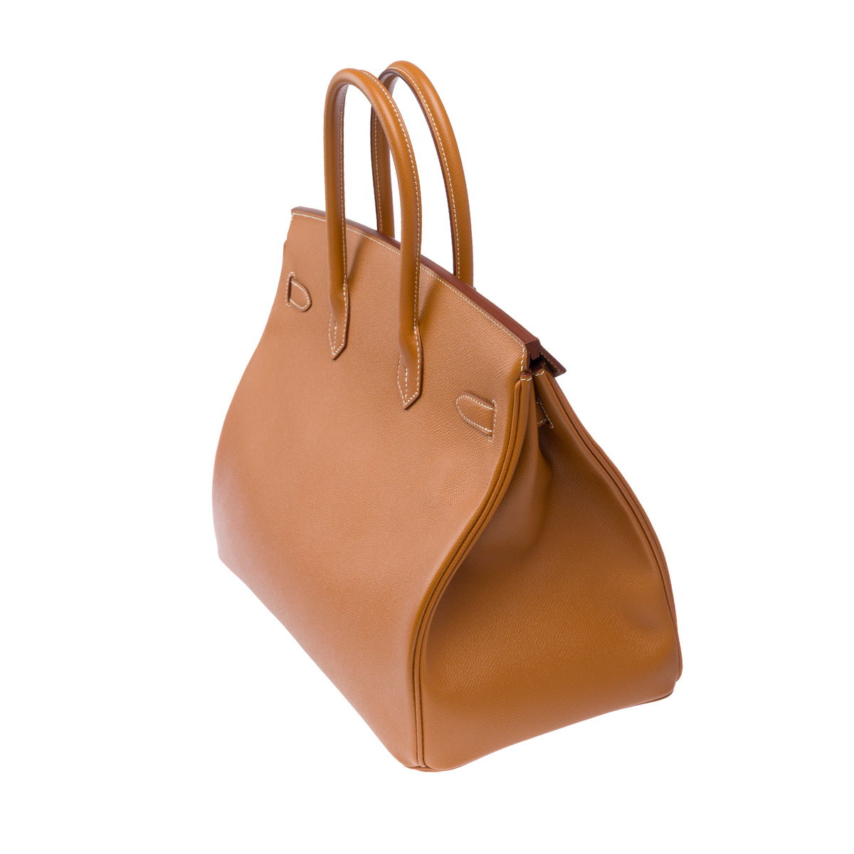 Sac HERMES Birkin 35 en Cuir Doré - 104078