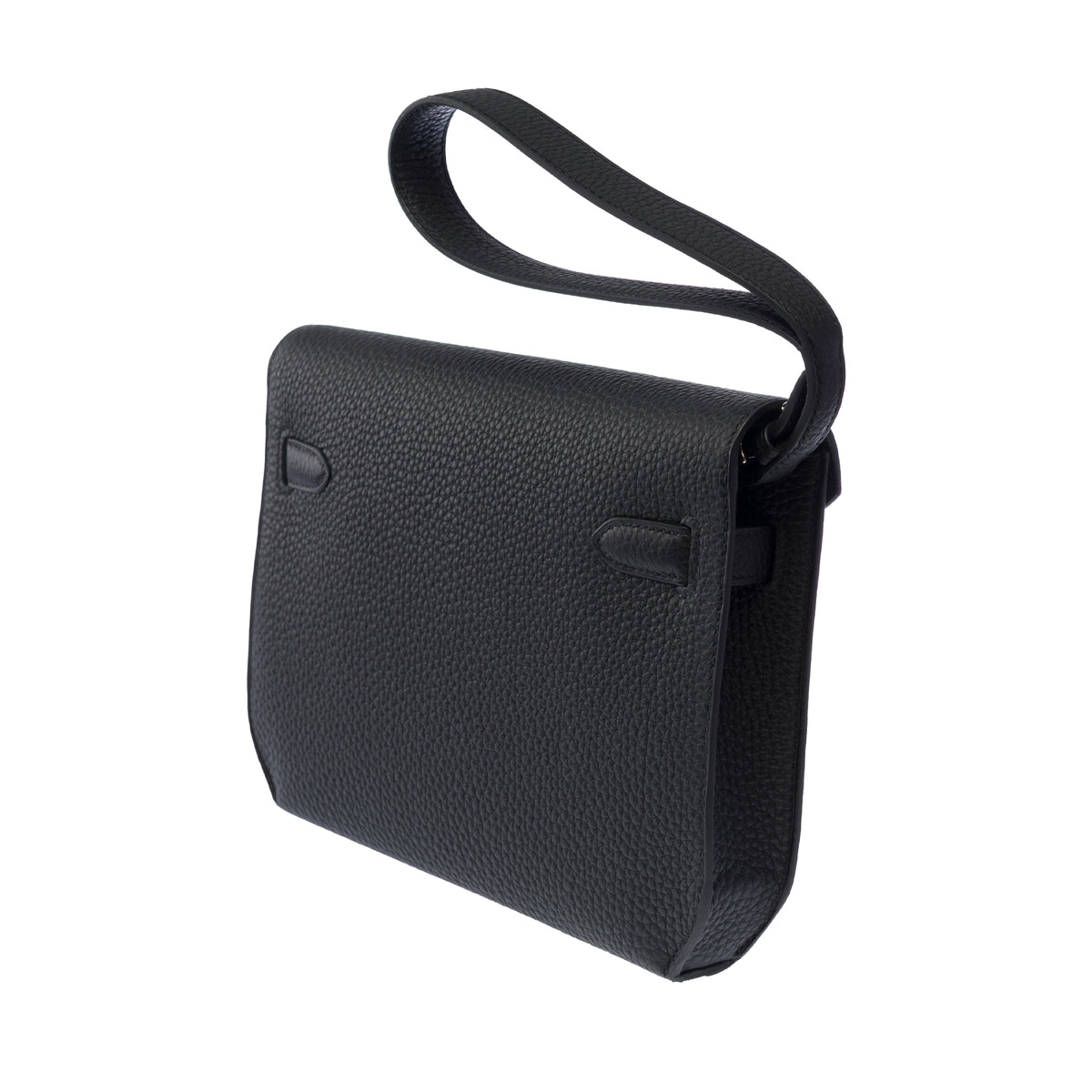 Sac HERMES Sac a depeches en Cuir Noir - 104010