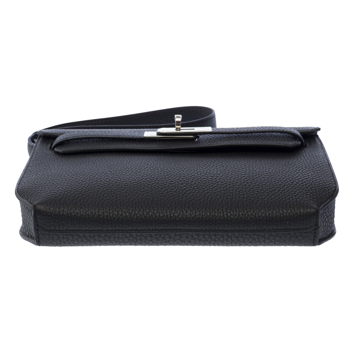 Sac HERMES Sac a depeches en Cuir Noir - 104010