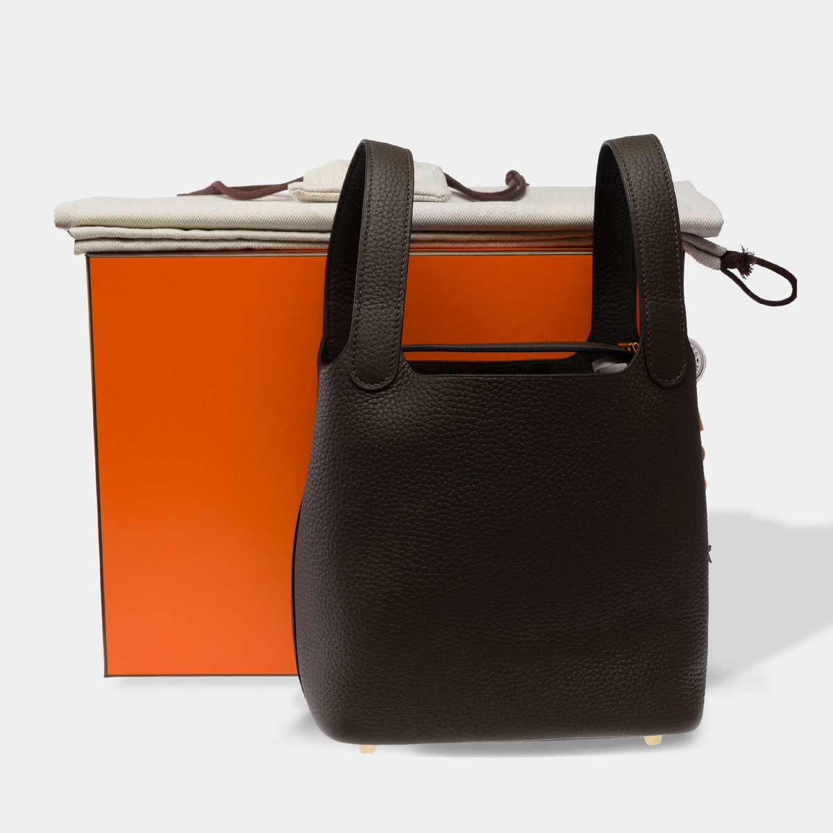 Sac HERMES Picotin en Cuir Marron - 104080