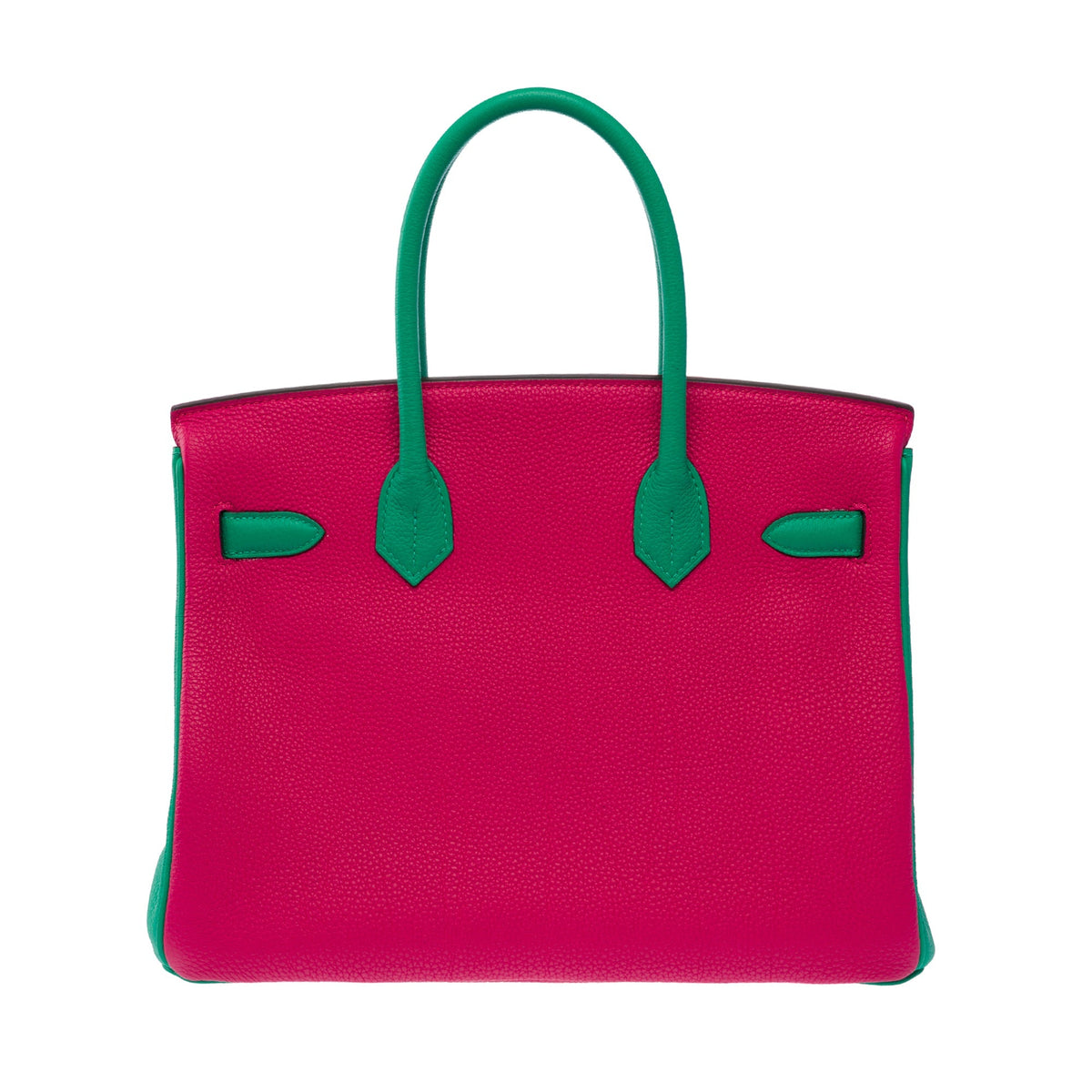 Sac HERMES Birkin 30 en Cuir Rose - 104079