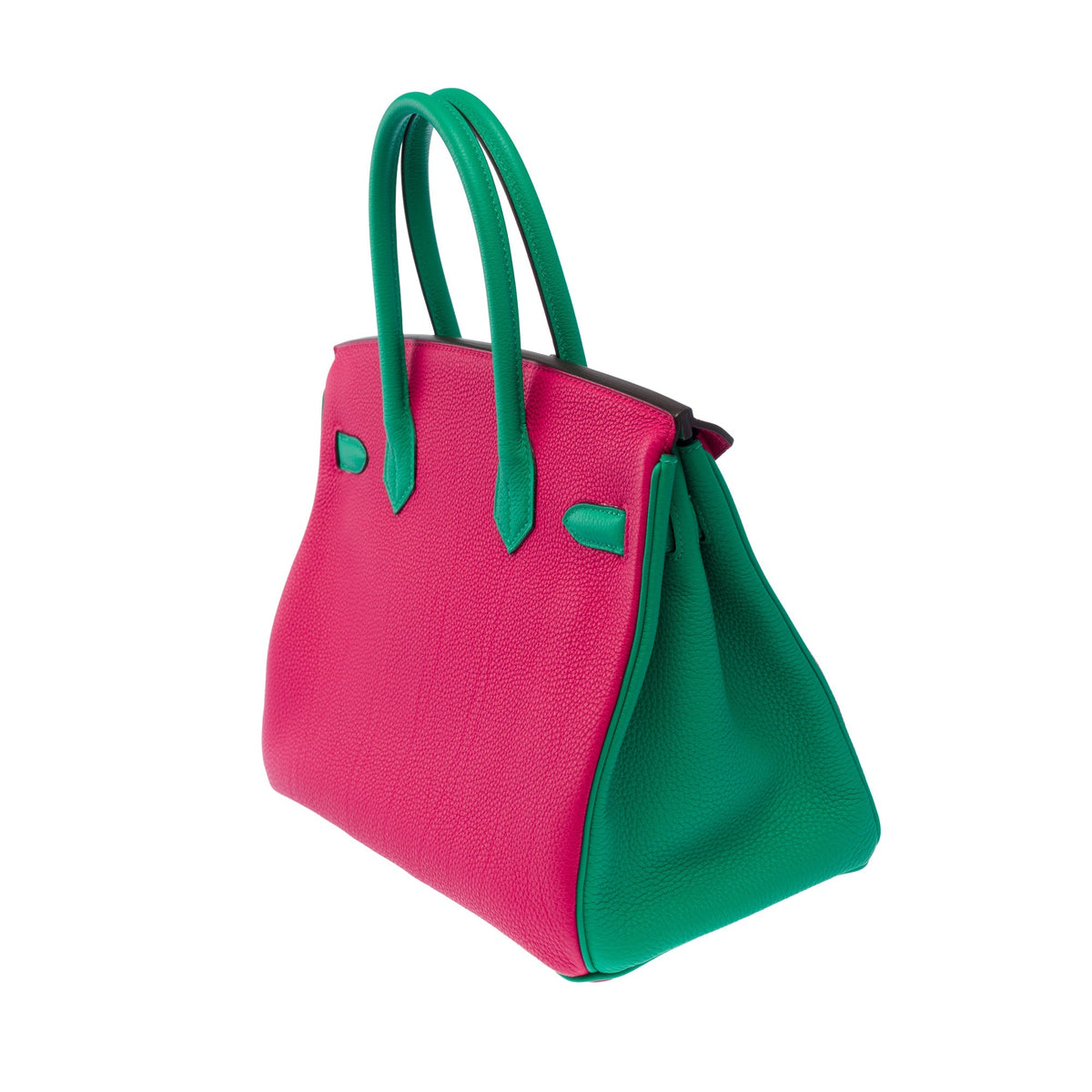 Sac HERMES Birkin 30 en Cuir Rose - 104079