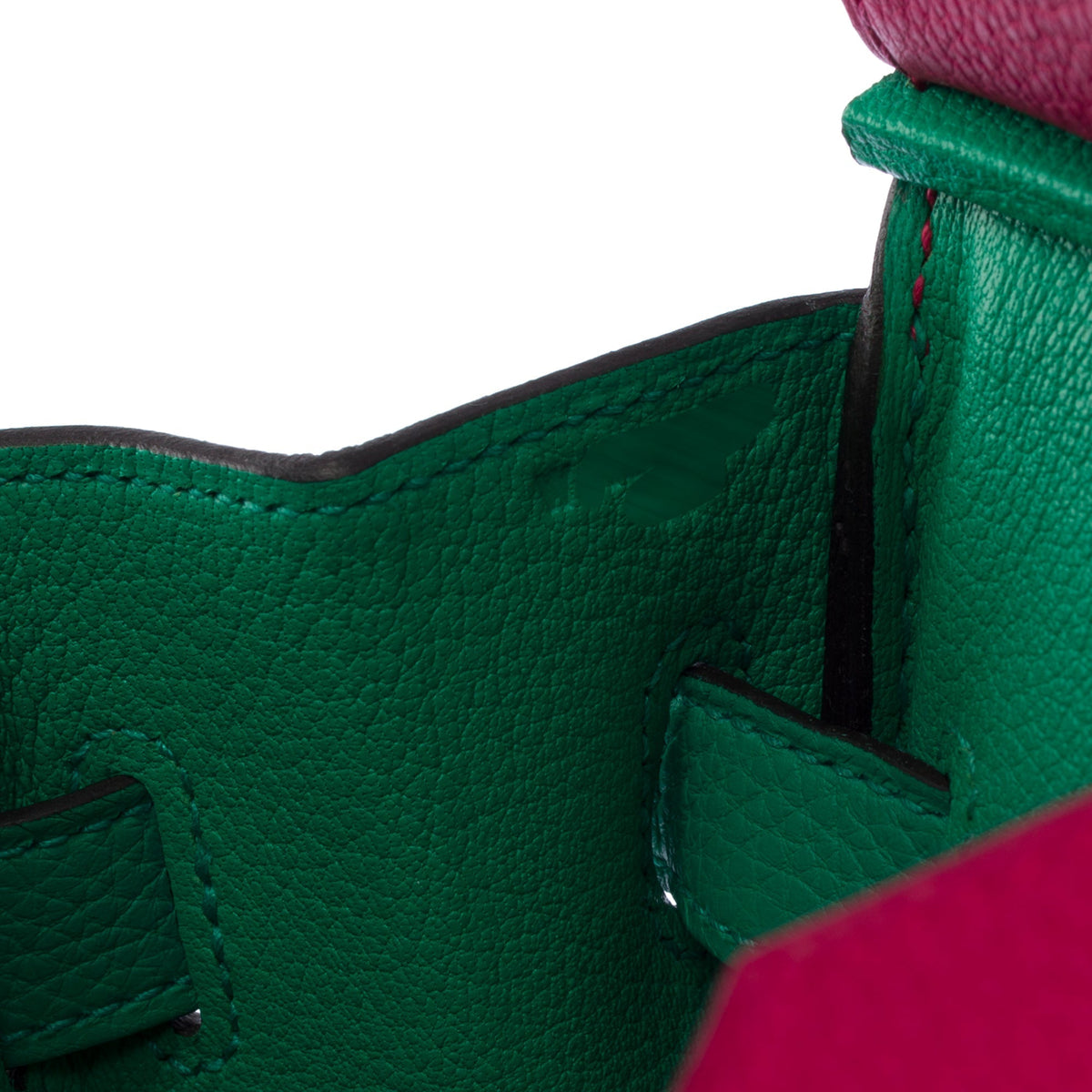 Sac HERMES Birkin 30 en Cuir Rose - 104079